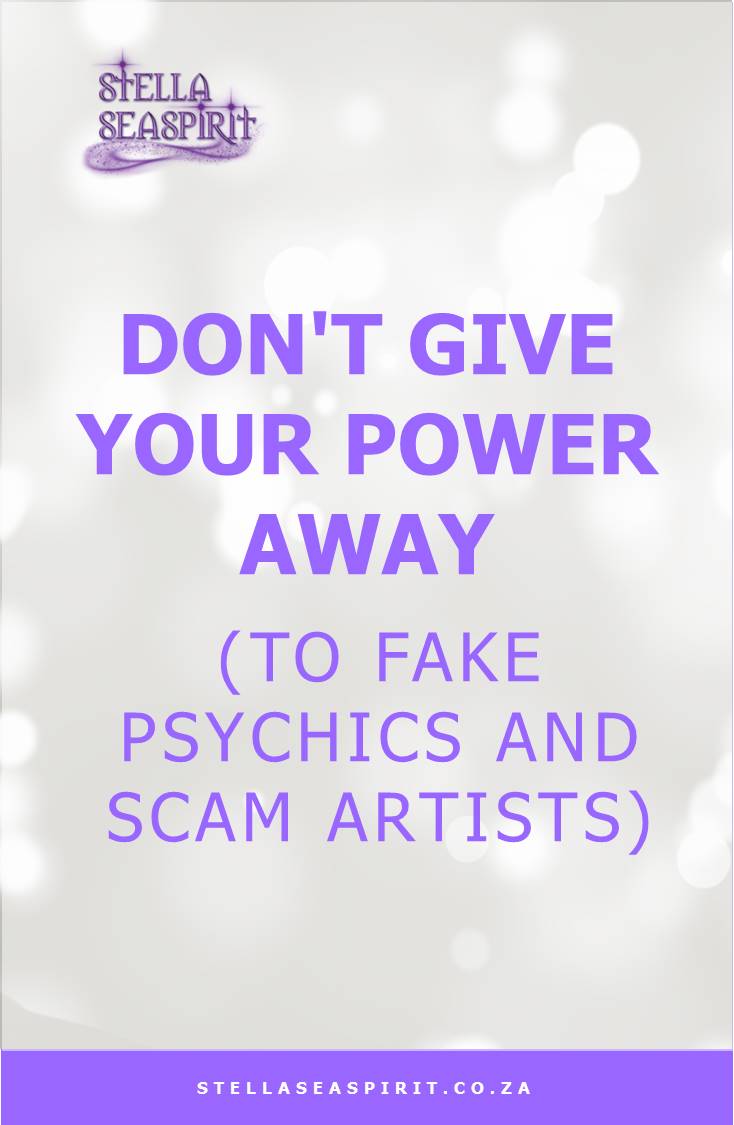 Don't Give Your Power Away | www.stellaseaspirit.co.za