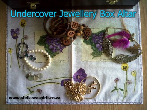 undercover jewellery box altar | www.stellaseaspirit.co.za