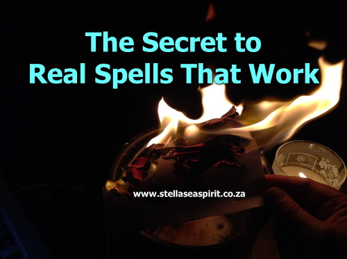 Real Magick Spells That Work For Beginners | www.stellaseaspirit.co.za